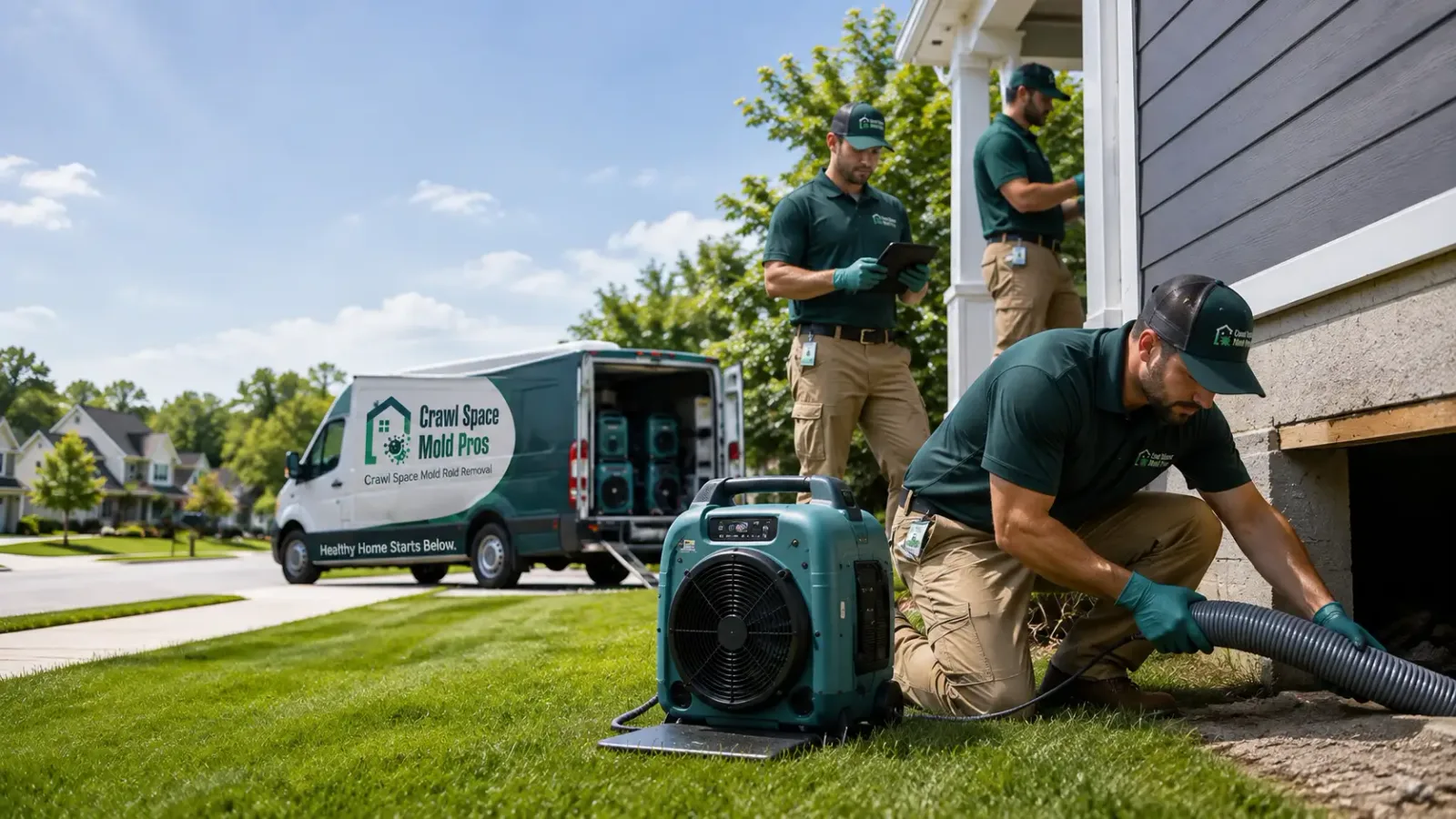 Crawl Space Mold Removal in Eastlake Weir, FL